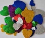 Opakowanie Naklejki 3D serca 45szt