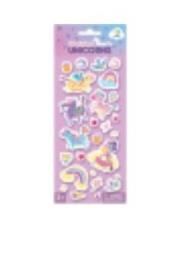 Opakowanie Naklejki 3D Unicorns