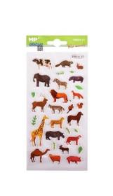 Opakowanie Naklejki 3D zwierzaki