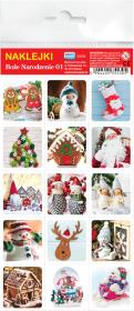 Naklejki. Boże Narodzenie. Wydawca: Wydawnictwo Jako. Dadada.pl Opakowanie Naklejki. Boże Narodzenie