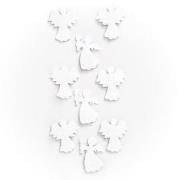 Opakowanie Naklejki brokatowe 3D - aniołki 9szt