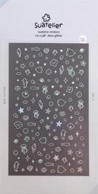 Opakowanie Naklejki Deco Morskie błyszczące