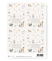 Opakowanie Naklejki dedykacyjne - Niech cię Pan