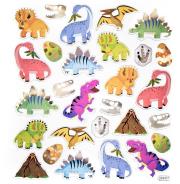 Opakowanie Naklejki dinozaury 28szt