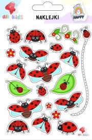 Naklejki dla dzieci Biedronki. Wydawca: All4Kids. Dadada.pl Opakowanie Naklejki dla dzieci Biedronki
