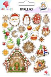 Naklejki dla dzieci Boże Narodzenie 3. Wydawca: All4Kids. Dadada.pl Opakowanie Naklejki dla dzieci Boże Narodzenie 3