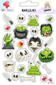 Naklejki dla dzieci Halloween 1. Wydawca: All4Kids. Dadada.pl Opakowanie Naklejki dla dzieci Halloween 1