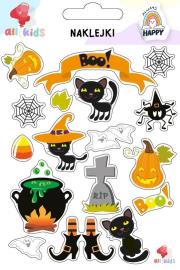 Naklejki dla dzieci Halloween 3. Wydawca: All4Kids. Dadada.pl Opakowanie Naklejki dla dzieci Halloween 3