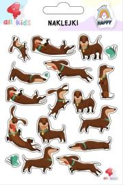 Opakowanie Naklejki dla dzieci Jamniki