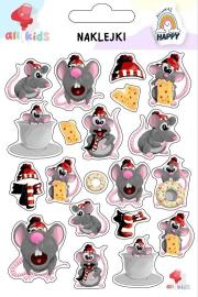 Opakowanie Naklejki dla dzieci Myszy