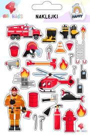 Opakowanie Naklejki dla dzieci Straż pożarna