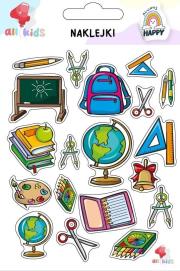 Naklejki dla dzieci Witaj szkoło. Wydawca: All4Kids. Dadada.pl Opakowanie Naklejki dla dzieci Witaj szkoło