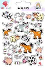 Naklejki dla dzieci Zwierzęta 2. Wydawca: All4Kids. Dadada.pl Opakowanie Naklejki dla dzieci Zwierzęta 2