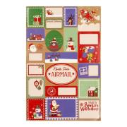 Opakowanie Naklejki do prezentów Miś