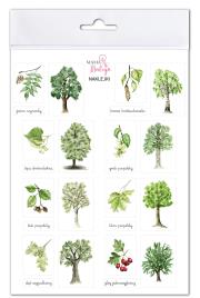 Opakowanie Naklejki Drzewa 1