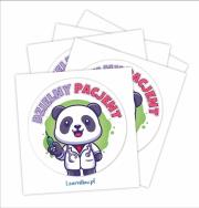 Naklejki Dzielny pacjent - Panda 40mm 60szt. Wydawca: LearnHow. Dadada.pl Opakowanie Naklejki Dzielny pacjent - Panda 40mm 60szt