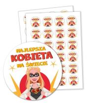 Naklejki Dzień Kobiet -Najlepsza kobieta 48 szt. Wydawca: LearnHow. Dadada.pl Opakowanie Naklejki Dzień Kobiet -Najlepsza kobieta 48 szt
