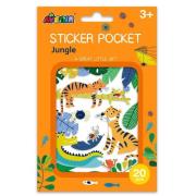 Naklejki - Dżungla. Wydawca: AVENIR. Dadada.pl Opakowanie Naklejki - Dżungla