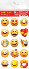 Naklejki. Emotikony. Wydawca: Wydawnictwo Jako. Dadada.pl Opakowanie Naklejki. Emotikony