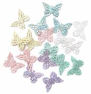 Opakowanie Naklejki filcowe opalizujące motyle 18szt