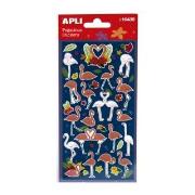 Opakowanie Naklejki flaming 33szt