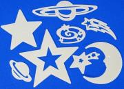 Opakowanie Naklejki fluorescencyjne Blaze 8szt