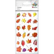 Opakowanie Naklejki foliowe jesienne liście 24szt.