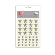 Opakowanie Naklejki holograficzne gwiazdki 120szt