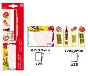 Opakowanie Naklejki indeksujące Coca-Cola