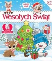 Okładka książki Naklejki iskierki Wesołych Świąt