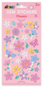 Naklejki klejnoty - Kwiaty. Wydawca: AVENIR. Dadada.pl Opakowanie Naklejki klejnoty - Kwiaty
