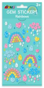 Naklejki klejnoty - Tęcza. Wydawca: AVENIR. Dadada.pl Opakowanie Naklejki klejnoty - Tęcza