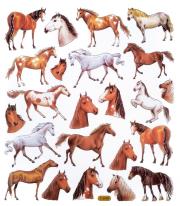 Opakowanie Naklejki konie 23szt