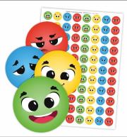 Naklejki motywacyjne - Kolorowe emocje 88szt. Wydawca: LearnHow. Dadada.pl Opakowanie Naklejki motywacyjne - Kolorowe emocje 88szt