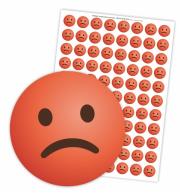 Opakowanie Naklejki motywacyjne - Smutna Buzia 88 szt.