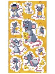 Naklejki Myszki. Wydawca: Ranok-Creative. Dadada.pl Opakowanie Naklejki Myszki