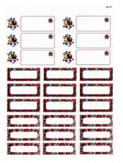 Opakowanie Naklejki na konfitury i przyprawy 02