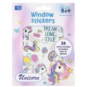 Naklejki na okno Sticker BOO Unicorn. Wydawca: Sticker Boo. Dadada.pl Opakowanie Naklejki na okno Sticker BOO Unicorn
