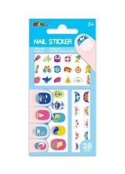 NAKLEJKI NA PAZNOKCIE NIEBIESKIE. Wydawca: AVENIR. Dadada.pl Opakowanie NAKLEJKI NA PAZNOKCIE NIEBIESKIE