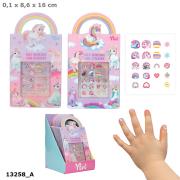 Opakowanie Naklejki na paznokcie rąk i stóp Jednorożec Ylvi 13258A