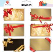 Naklejki na prezenty Boże Narodzenie 1. Wydawca: All4Kids. Dadada.pl Opakowanie Naklejki na prezenty Boże Narodzenie 1