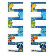 Opakowanie Naklejki na zeszyt Dino (25szt)