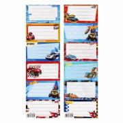 Opakowanie Naklejki na zeszyt Hot Wheels (25szt)