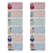 Opakowanie Naklejki na zeszyt Minisy (25szt)