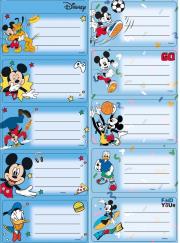 Opakowanie Naklejki na zeszyty Mickey Mouse