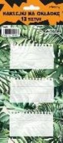 Opakowanie Naklejki na zeszyty - Monstera (12szt)