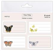 Opakowanie Naklejki na zeszyty Motyle