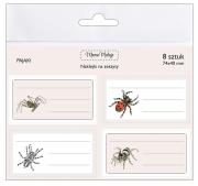 Opakowanie Naklejki na zeszyty Pająki