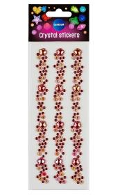 Naklejki ozdobne Cristal mix 80960. Wydawca: Centrum. Dadada.pl Opakowanie Naklejki ozdobne Cristal mix 80960