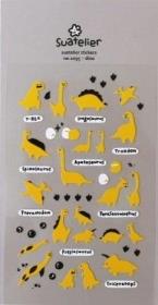 Opakowanie Naklejki ozdobne Dinozaury